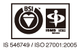 IS546749 / ISO27001:2005